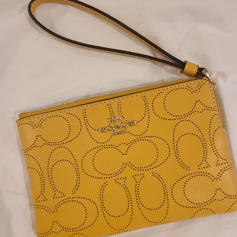 Coach wristlet